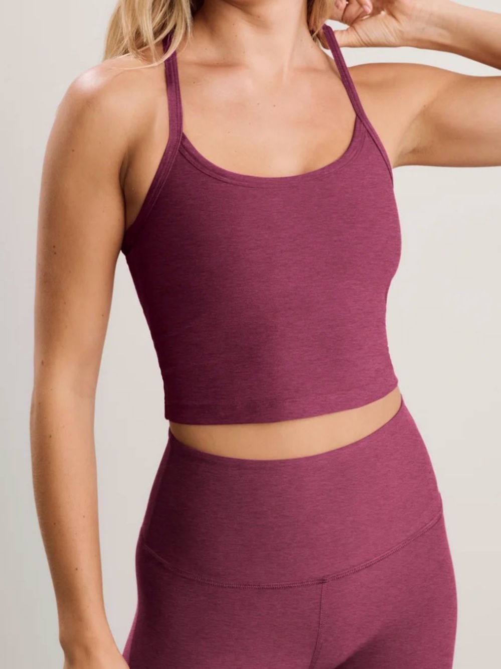 Beyond Yoga Spacedye™ Slim Racerback Cropped Tank - small